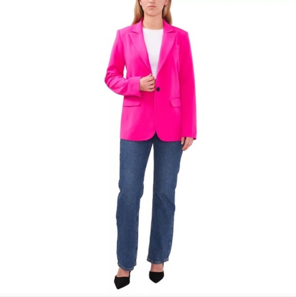 Vince Camuto Fushia Pink Blazer Size Large NWT